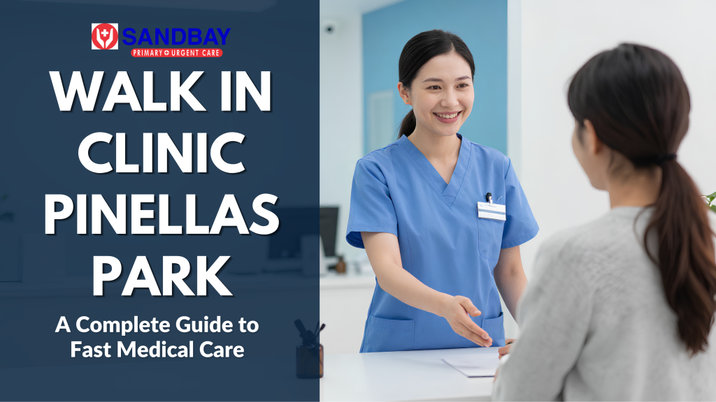 A friendly medical staff assisting a patient - A complete guide to visiting a walk in clinic Pinellas Park for fast care.