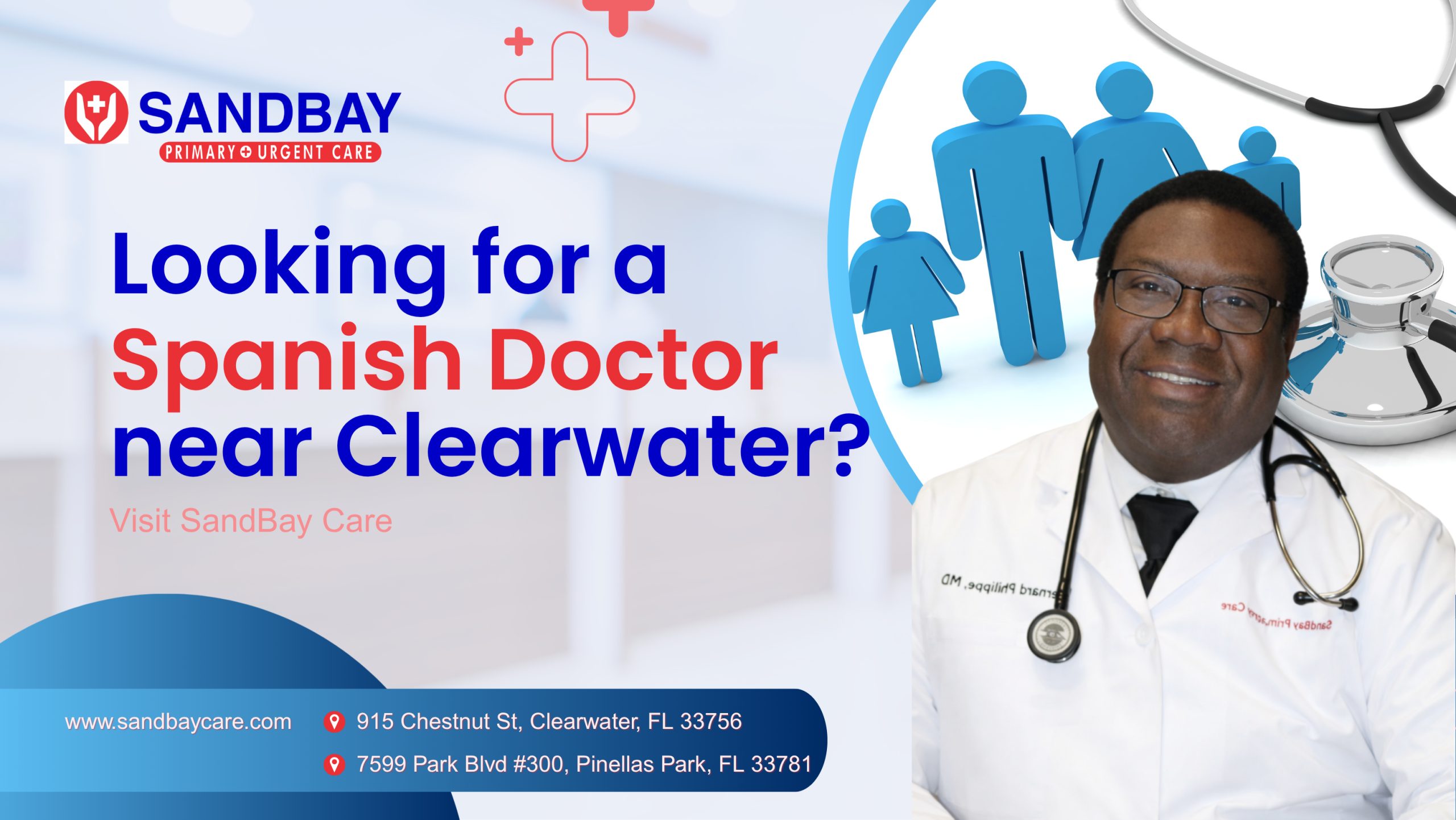 Spanish Doctor near Clearwater at SandBay Care